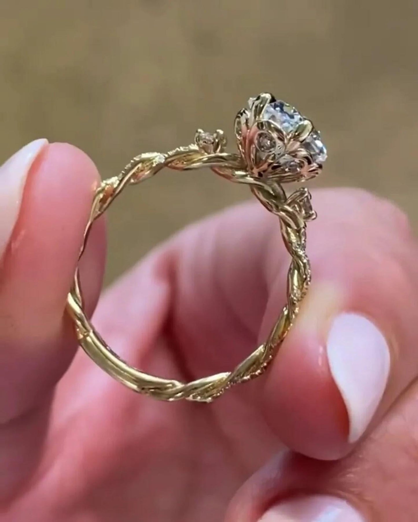 3.80 Ct Marquise Cut Moissanite Diamond Engagement Ring,14KT Gold Bridal Ring