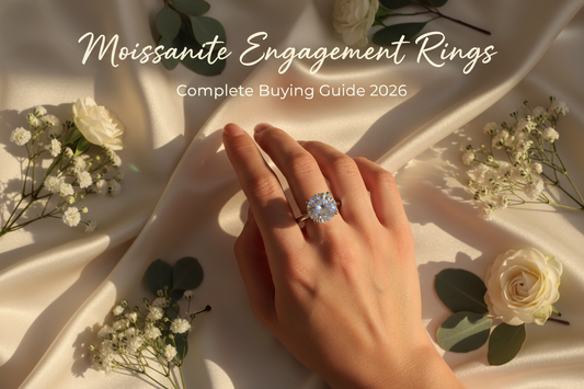 moissanite engagement rings complete buying guide 2026